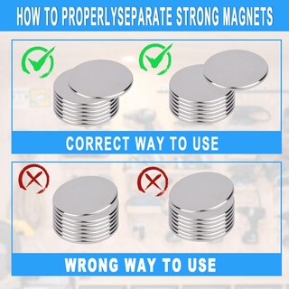 Foto 6 | Foto 6 | Imanes De Neodimio Para Tierras Raras Oceumaoa 18 X 3 Mm Redondos (paquete De 46) - Venta Internacional.