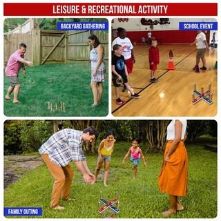 Foto 7 | Foto 7 | Juegos De Patio Al Aire Libre Bolaball Ring Toss Game Para Toda La Familia - Venta Internacional.