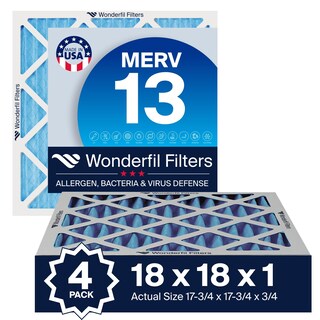Foto 1 | Foto 1 | Filtro De Aire Wonderfil Filters Merv 13 18x18x2 (paquete De 4) - Venta Internacional.