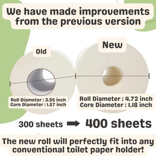 Foto 2 | Foto 2 | Papel Higiénico Mother Earth Bamboo Ultra Soft 3 Capas 12 Rollos - Venta Internacional.