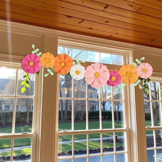 Foto 7 | Foto 7 | Decoraciones Florales De Papel Homarkables Para Pared Hechas A Mano En 3d - Venta Internacional.