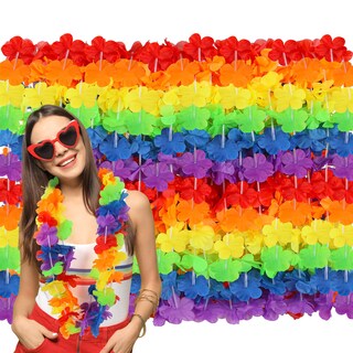 Foto 1 | Foto 1 | Arrowom Pride Month De Hawaiian Leis Decorations 36 Unidades Arcoíris - Venta Internacional.