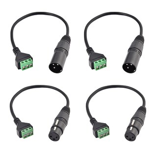 Foto 1 | Foto 1 | Conector Xlr Macho Y Hembra A Cable De Terminal De Tornillo De 3 Pines - Venta Internacional.