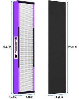 Foto 5 | Foto 5 | Paquete Combinado De Filtros Purificadores De Aire 3 Hepa Y 6 Prefiltros Hfunmo - Venta Internacional.
