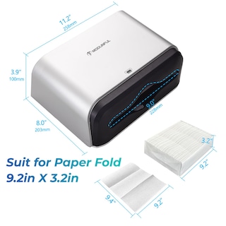 Foto 5 | Foto 5 | Dispensador De Toallas De Mano Triple Plegable En C 200 Hojas - Venta Internacional.
