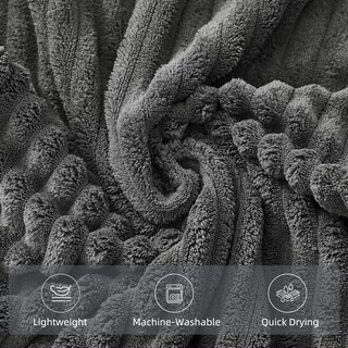 Foto 7 | Foto 7 | Juego De Toallas De Baño Nalivo De 6 Piezas (76 X 152 Cm)  Color Gris Altamente Absorbente - Venta Internacional.
