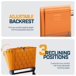 Foto 3 | Foto 3 | Asiento De Estadio Plegable Y Reclinable Alpcour Con Respaldo - Venta Internacional.