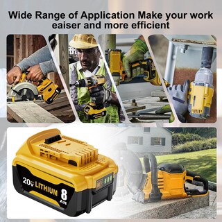 Foto 7 | Foto 7 | Estación De Batería Y Carga Ulati 20v 8.0ah Para Dewalt - Venta Internacional.