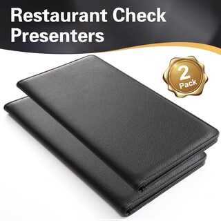 Foto 2 | Foto 2 | Presentadores Cobak Para Restaurante Check 2 Unidades Color Negro Liso - Venta Internacional.