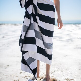 Foto 5 | Foto 5 | Toalla De Playa Laguna Beach Textile Co. Cabaña A Rayas De Gran Tamaño - Venta Internacional.