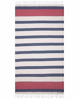 Foto 1 | Foto 1 | Toalla De Playa Sand Cloud Patriot Stripe 100% Algodón Orgánico - Venta Internacional.