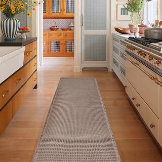 Foto 3 | Foto 3 | Alfombra De Baño Zall Tan Waffle Superabsorbente Antideslizante 60 X 180 Cm - Venta Internacional.