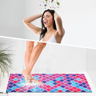 Foto 5 | Foto 5 | Alfombrilla De Ducha Godehone Antideslizante 40 X 92 Cm Pvc - Venta Internacional.
