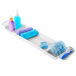 Foto 1 | Foto 1 | Bandeja De Baño Madesmart Expandible Para Bañeras De Plástico Color Blanco - Venta Internacional.