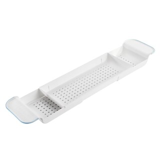 Foto 2 | Foto 2 | Bandeja De Baño Madesmart Expandible Para Bañeras De Plástico Color Blanco - Venta Internacional.