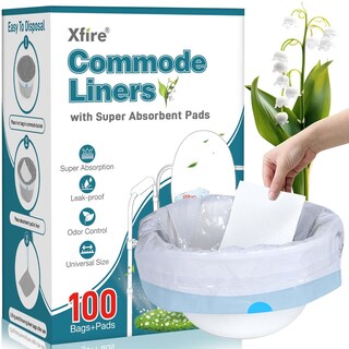 Foto 1 | Foto 1 | Forros Para Inodoros Xfire  100 Bolsas Y 100 Almohadillas  Ajuste Universal - Venta Internacional.