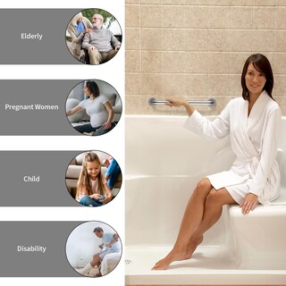Foto 4 | Foto 4 | Barra De Apoyo Para Ducha Zuext Níquel Satinado Satinado 40 Cm Acero Inoxidable - Venta Internacional.