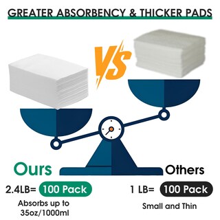 Foto 7 | Foto 7 | Bolsas De Cama Para Cómoda Boowoo Con Almohadillas Absorbentes X100 - Venta Internacional.