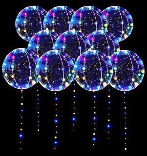 Foto 1 | Foto 1 | Globos Led Aredpoook De 20 Cm Paquete De 10 Con Guirnalda De Luces - Venta Internacional.