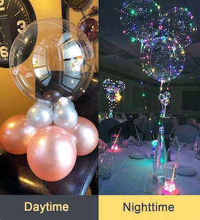 Foto 4 | Foto 4 | Globos Led Aredpoook De 20 Cm Paquete De 10 Con Guirnalda De Luces - Venta Internacional.