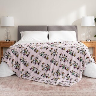 Foto 5 | Foto 5 | Manta De Felpa Berkshire Blanket Peanuts Velvetloft Snoopy Lilac - Venta Internacional.