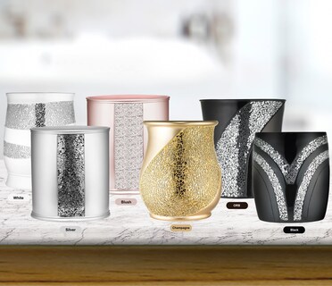 Foto 4 | Foto 4 | Papelera Zahari Home Sinatra Decorativa De Resina Blanca - Venta Internacional.