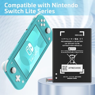 Foto 2 | Foto 2 | Batería De Repuesto Dgbosen Hdh-003 3570 Mah Para Switch Lite - Venta Internacional.