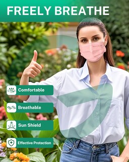 Foto 5 | Foto 5 | Mascarillas Desechables Eg Ecoguard De 4 Capas Paquete De 100 Unidades Fabricadas En Ee. Uu. - Venta Internacional.