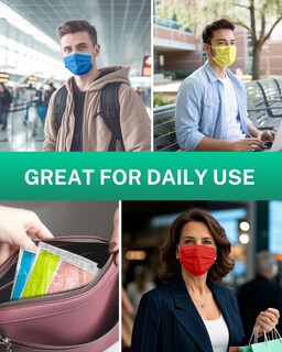 Foto 7 | Foto 7 | Mascarillas Desechables Eg Ecoguard De 4 Capas Paquete De 100 Unidades Fabricadas En Ee. Uu. - Venta Internacional.