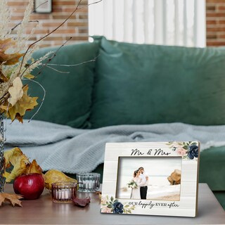 Foto 4 | Foto 4 | Marco De Fotos Fondcanyon Mr & Mrs Wedding 13 X 18 Cm Madera - Venta Internacional.