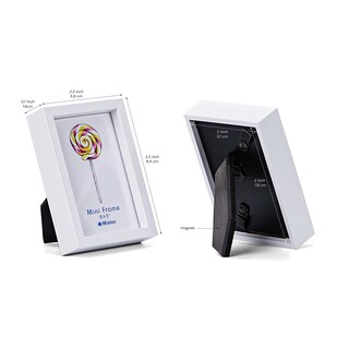 Foto 2 | Foto 2 | Marco De Fotos Winlor Small Baby Photo De 2 X 3 Pulgadas  Juego De 6 Unidades  Color Blanco - Venta Internacional.