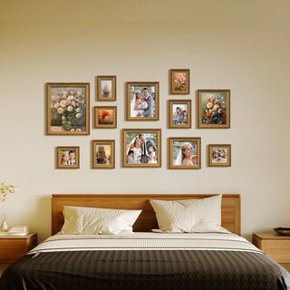 Foto 7 | Foto 7 | Marco De Fotos Mievu Dorado De 28 X 35 Cm Para Colgar En La Pared Y En La Mesa - Venta Internacional.