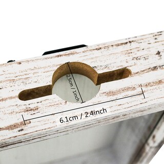 Foto 5 | Foto 5 | Marco Shadow Box Graduation Mall Con Tapa Superior De 5 X 7 Pulgadas Color Blanco - Venta Internacional.
