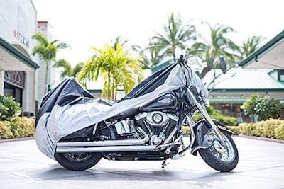 Foto 4 | Foto 4 | Funda Para Moto Xyzctem Impermeable Al Sol Para Todas Las Estaciones Negra - Venta Internacional.