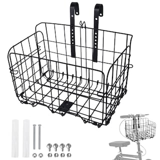 Foto 1 | Foto 1 | Cesta De Alambre Extraíble Para Patinete Diatomiteco Negra - Venta Internacional.