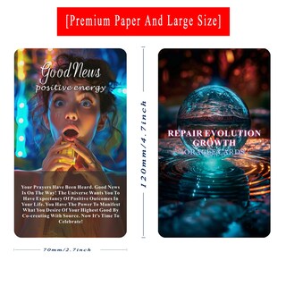 Foto 3 | Foto 3 | Juego De Cartas Oracle Cards Deck Healing Oracle Para Principiantes - Venta Internacional.