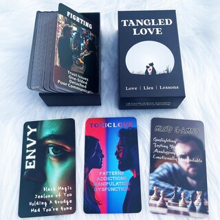 Foto 3 | Foto 3 | Oracle Cards Gzxinke Toxic Love Para Principiantes Con 78 Cartas - Venta Internacional.
