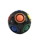Juguete De Rompecabezas Con Forma De Cubo De Rubik Bola Arcoíris Colores A Juego - Venta Internacional.