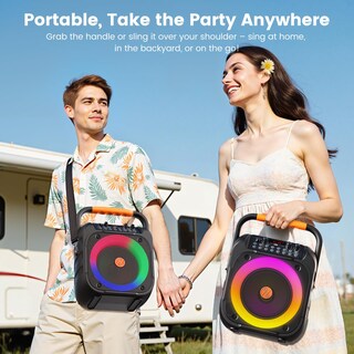 Foto 4 | Foto 4 | Máquina De Karaoke Hualian Micrófonos Portátiles Bluetooth 2 - Venta Internacional.