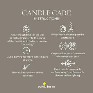 Foto 5 | Foto 5 | Vela De Oración Devocional Estrella Blanca 5x20cm Blanca - Venta Internacional.