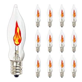 Foto 1 | Foto 1 | Bombillas Navideñas Flicker Flame Doratale 1 W 120 V Paquete De 12 - Venta Internacional.
