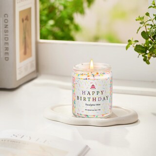 Foto 4 | Foto 4 | Set De Velas Yinuo Light Happy Birthday 200 Ml De Soja Natural - Venta Internacional.