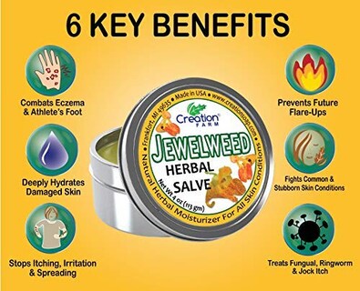 Foto 5 | Foto 5 | Crema Para Tatuajes Salve Creation Farm Jewelweed Con Árbol De Té 120 Ml - Venta Internacional.