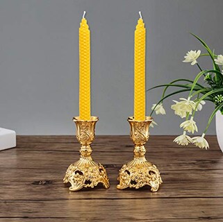 Foto 4 | Foto 4 | Set De 14 Velas Cónicas Hechas A Mano De Cera De Abejas Xiangzhu De 23 Cm - Venta Internacional.