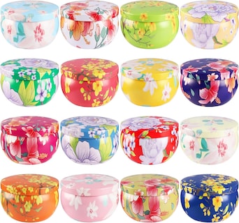 Foto 2 | Foto 2 | Juego De Velas Aromáticas Cltniket De 2.5 Oz X 16 Con Diseño Floral - Venta Internacional.