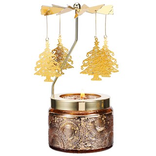 Foto 1 | Foto 1 | Candle Gift Daisred Diseño De Árbol De Navidad Giratorio Y Perfumado - Venta Internacional.