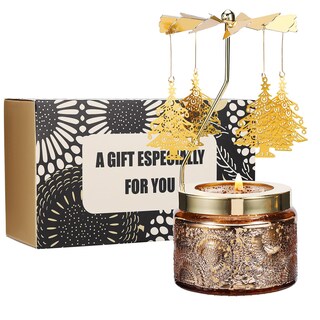 Foto 4 | Foto 4 | Candle Gift Daisred Diseño De Árbol De Navidad Giratorio Y Perfumado - Venta Internacional.