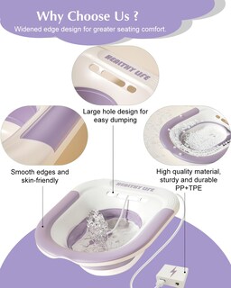Foto 4 | Foto 4 | Kit De Baño Eléctrico Plegable Detsuk Para Aliviar Las Hemorroides - Venta Internacional.