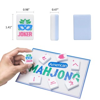 Foto 3 | Foto 3 | Juego De Fichas Mahjong Jongyance American Con Bolsa Y Accesorios - Venta Internacional.