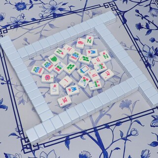 Foto 7 | Foto 7 | Juego De Fichas Mahjong Jongyance American Con Bolsa Y Accesorios - Venta Internacional.